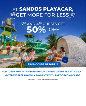 Two for 50 - Sandos Playacar